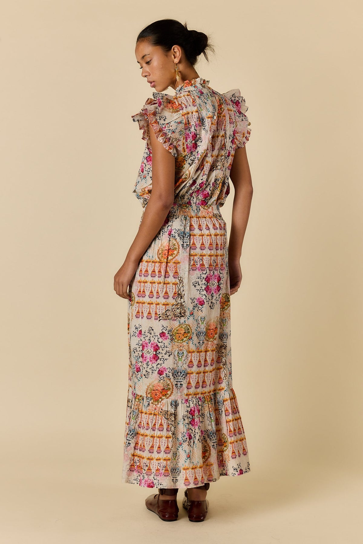 Rubyyaya Rosetta Skirt (Gold)