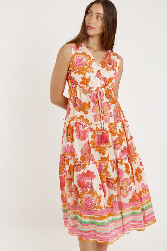 Rubyyaya Sunrise Midi (Pink)