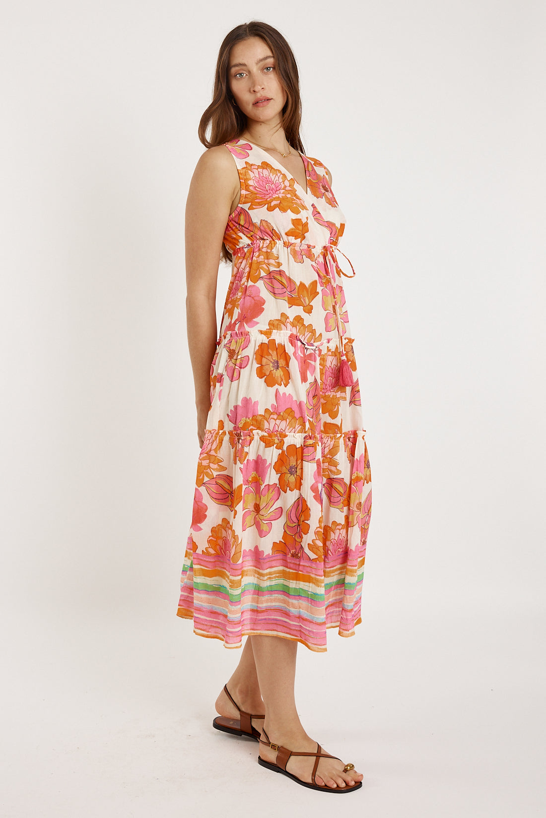 Rubyyaya Sunrise Midi (Pink)