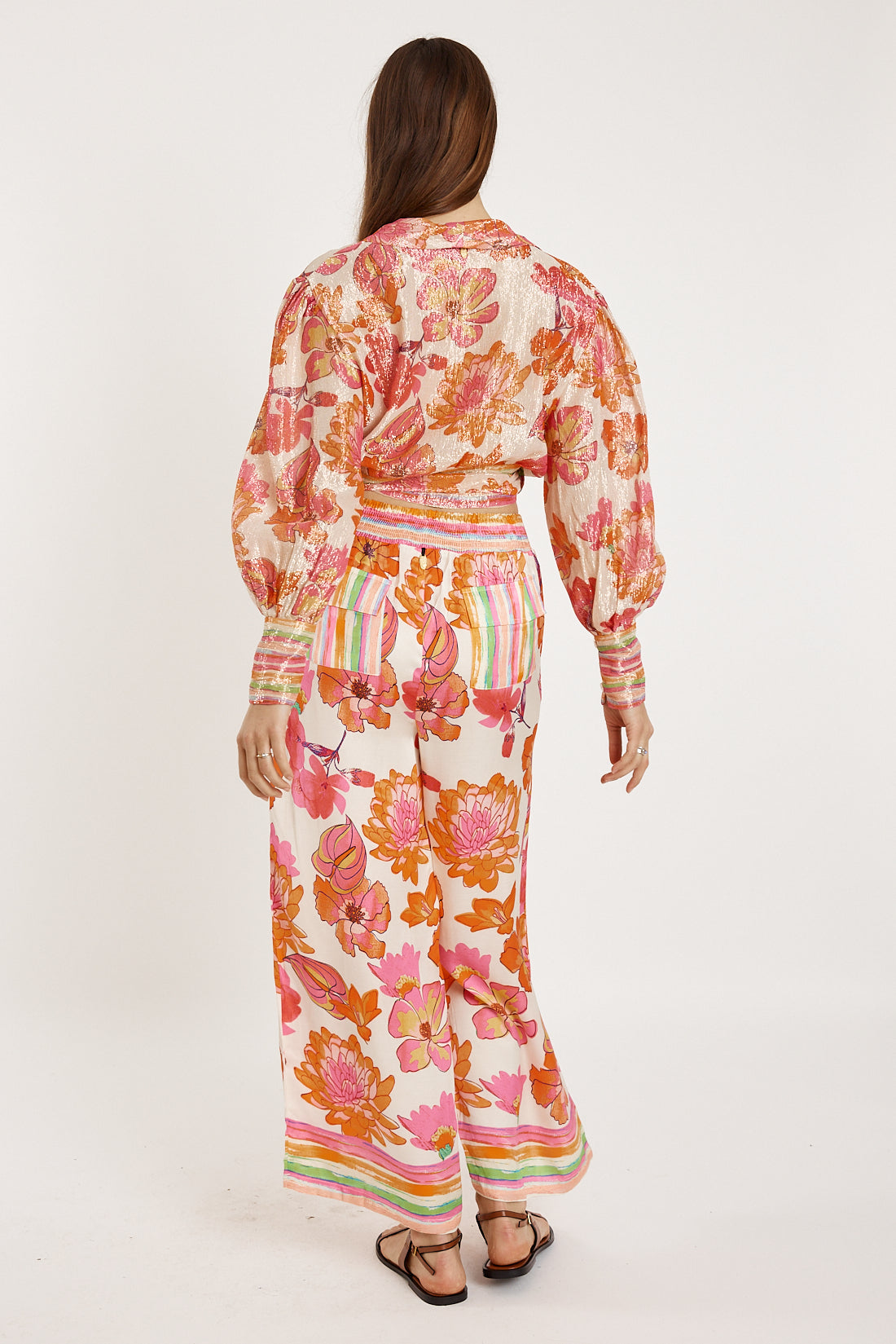 Rubyyaya Sunrise Wrap Shirt (Pink)