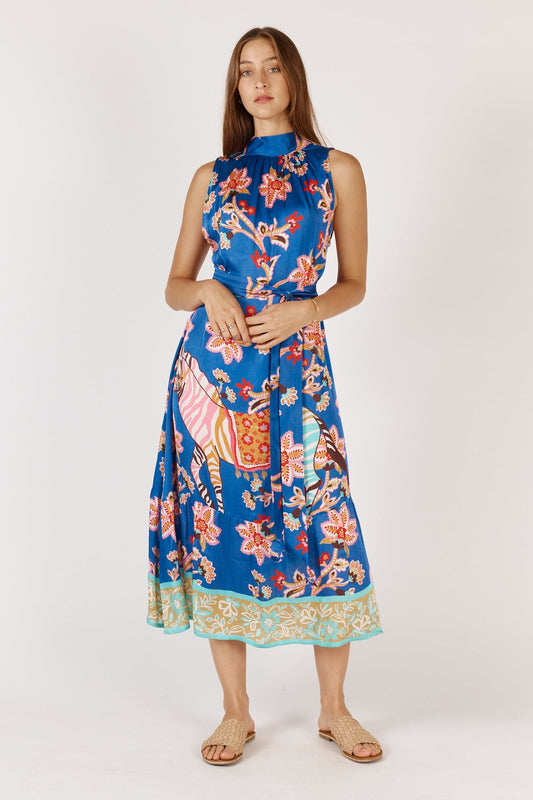 Rubyyaya Tango Halter Print (Tan)