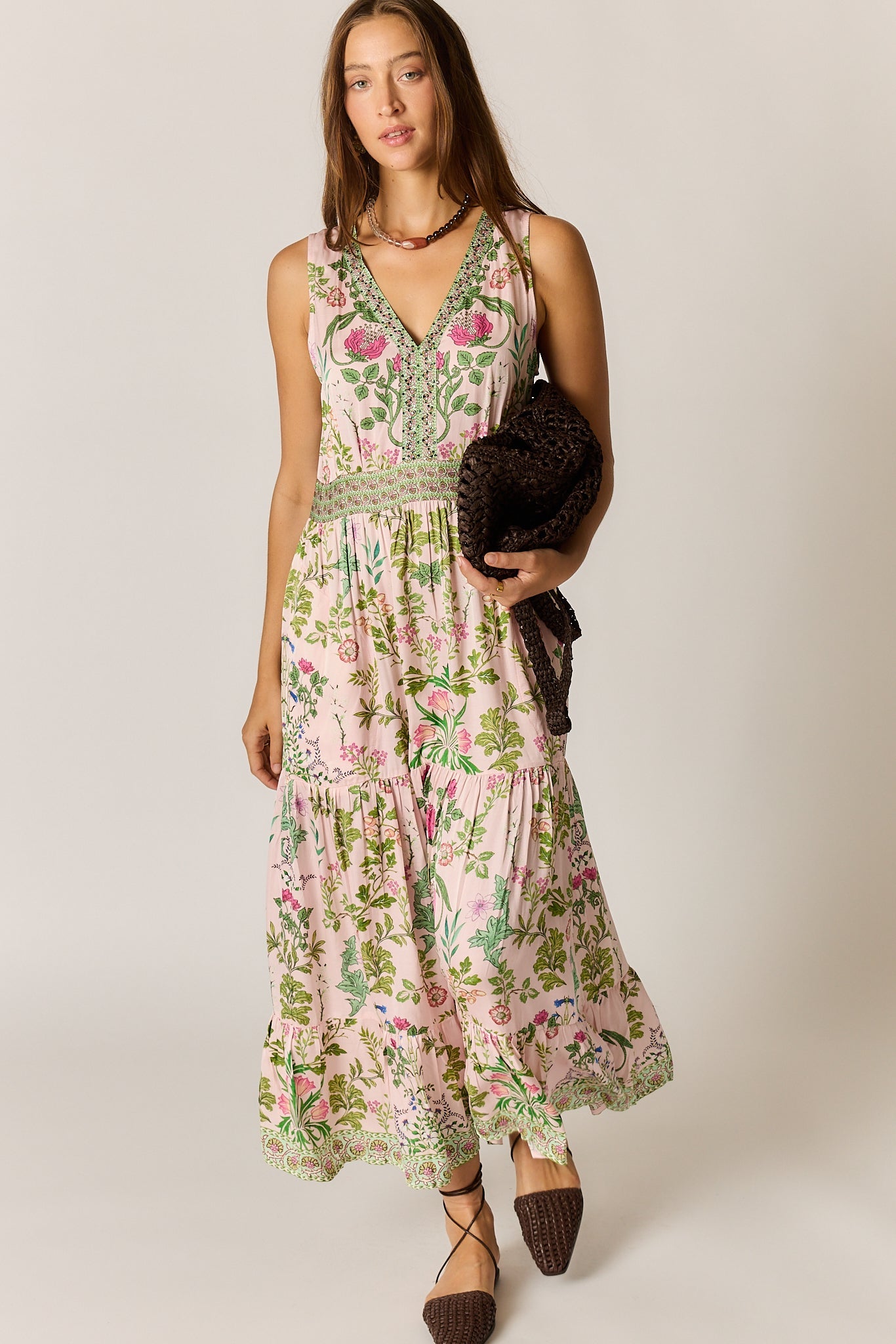 Image of Dresses. Product name - PRE SALE | Rubyyaya Tatiana Maxi Pink in Pink colour by brand - Rubyyaya