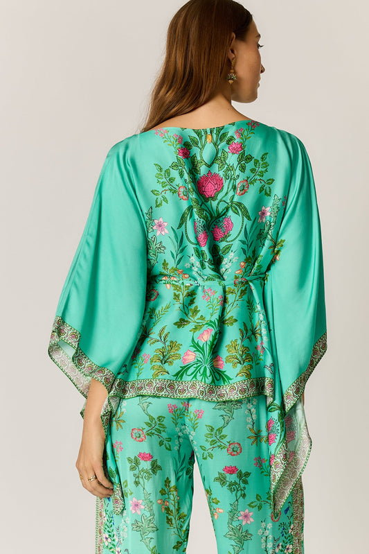 PRE SALE | Rubyyaya Tatiana Poncho (Green)