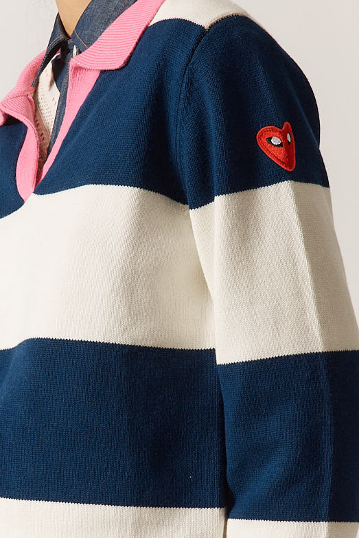 Rubyyaya Team Spirit Sweater (Stripe)