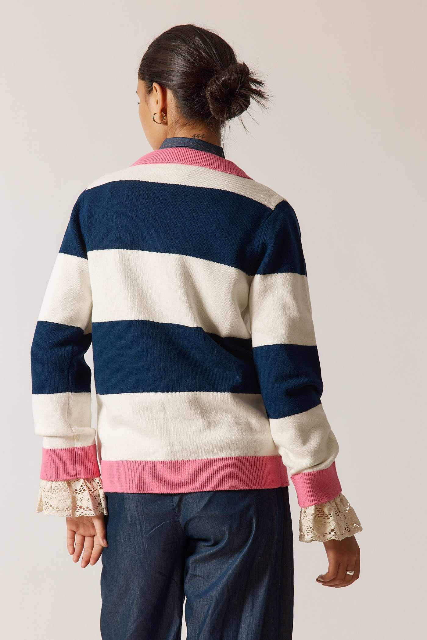 Rubyyaya Team Spirit Sweater (Stripe)