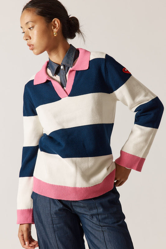 Rubyyaya Team Spirit Sweater (Stripe)