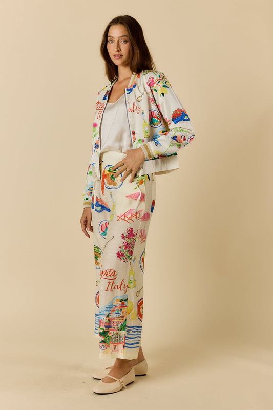 Rubyyaya Tropea Pant (Print)