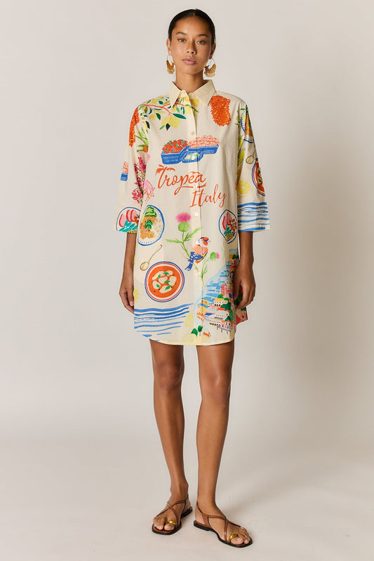 Rubyyaya Tropea Shirtmaker (Print)