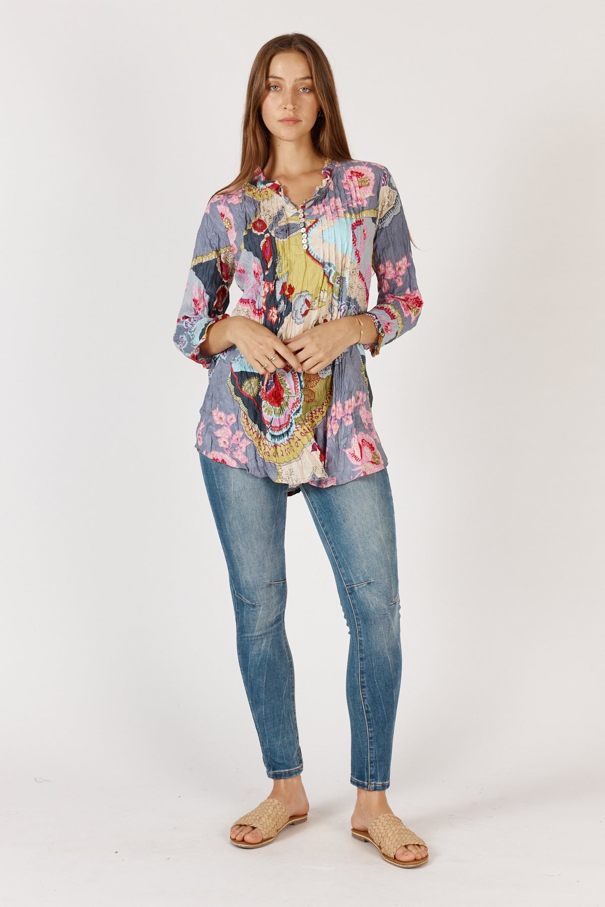 Image of Shirts. Product name - Rubyyaya Udita Shirt in Shirt colour by brand - Rubyyaya