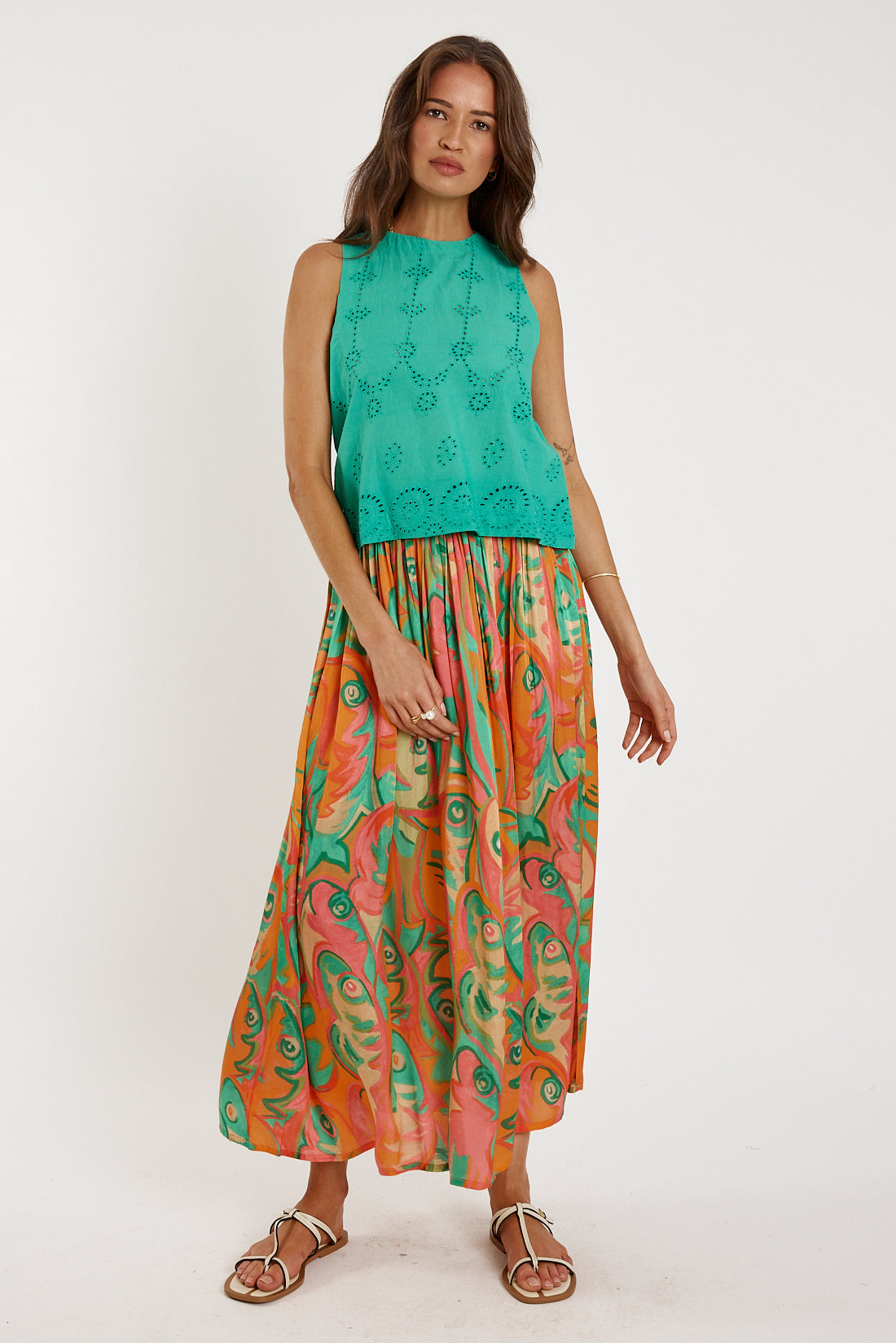 Rubyyaya Upstream Skirt (Print)