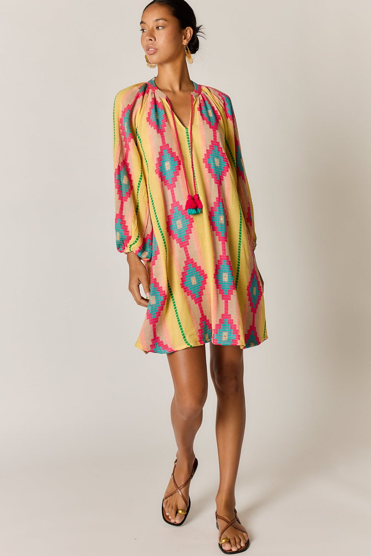 PRE SALE | Rubyyaya Zeinert Tunic Dress (Blue)