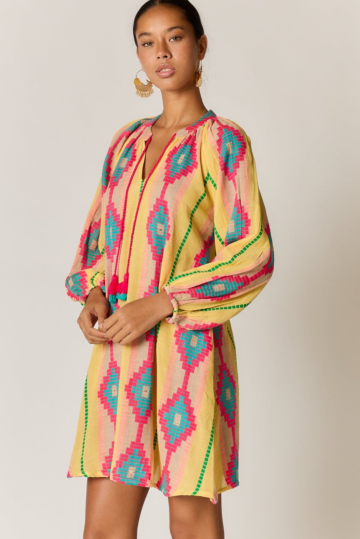 PRE SALE | Rubyyaya Zeinert Tunic Dress (Blue)
