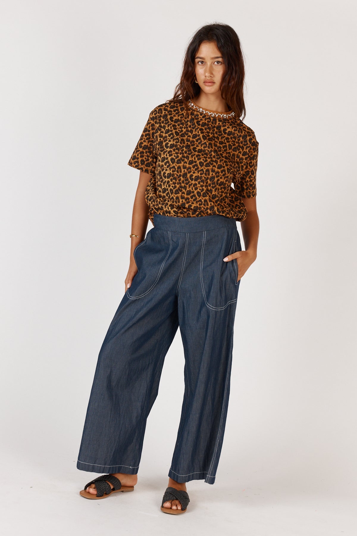 Rubyyaya Zsa Zsa T Shirt (Leopard)