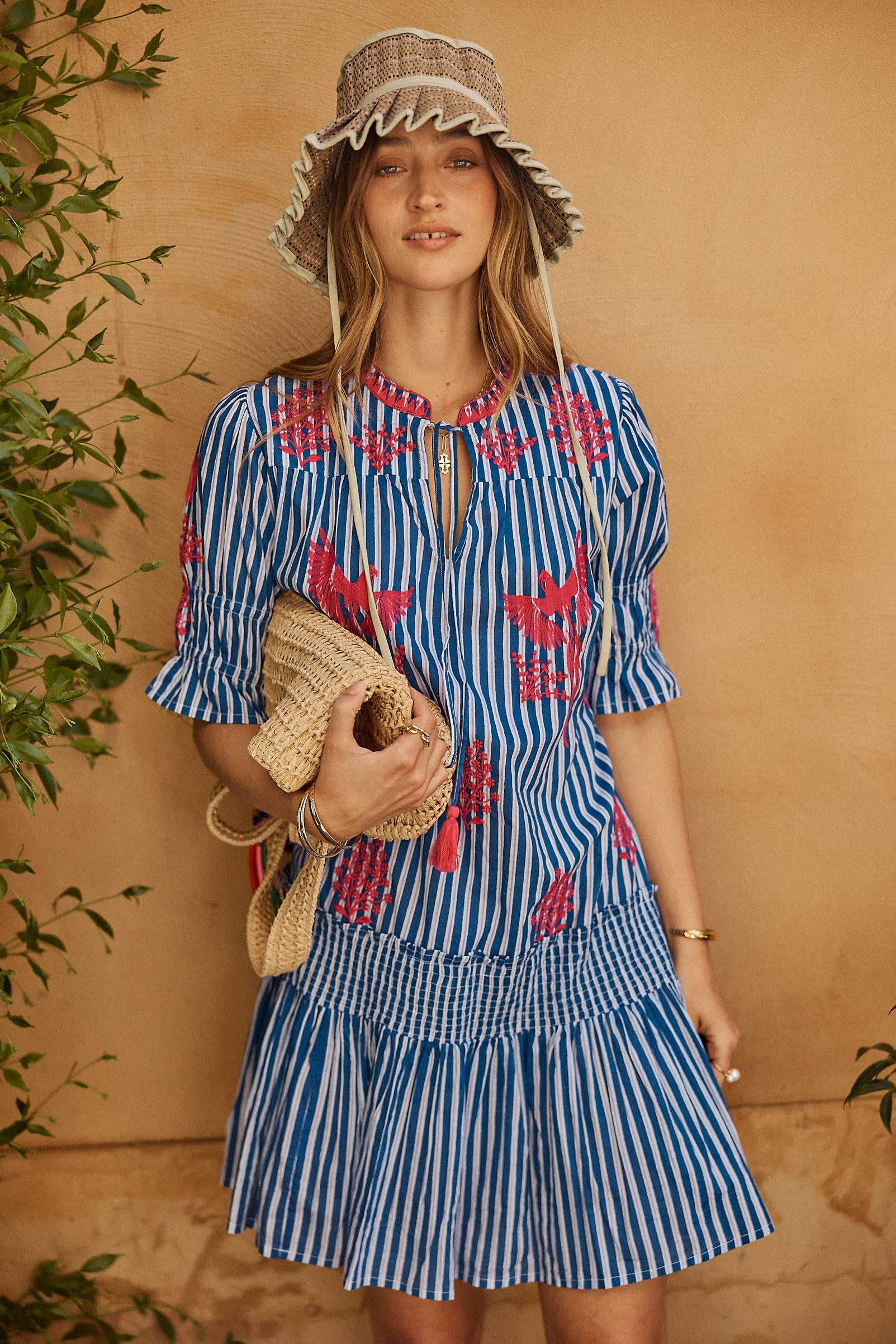 Image of Dresses. Productname: Rubyyaya Antibes Dress Blue in Blue colour by brand - Rubyyaya