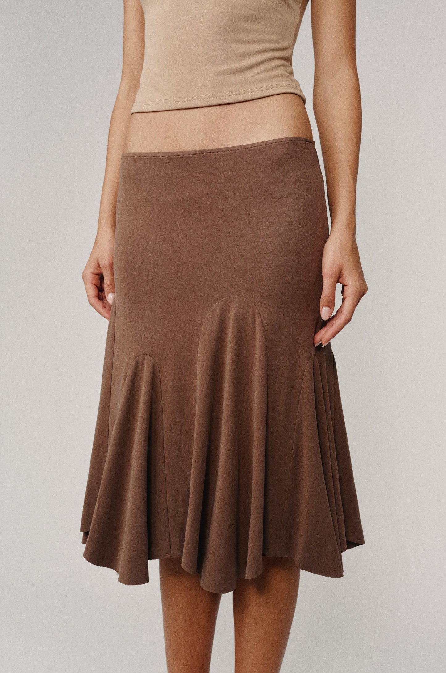 Rue Skirt (Brown)