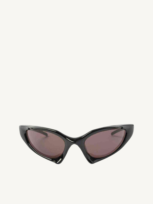 BALENCIAGA Runner Cat Sunglasses (Black)