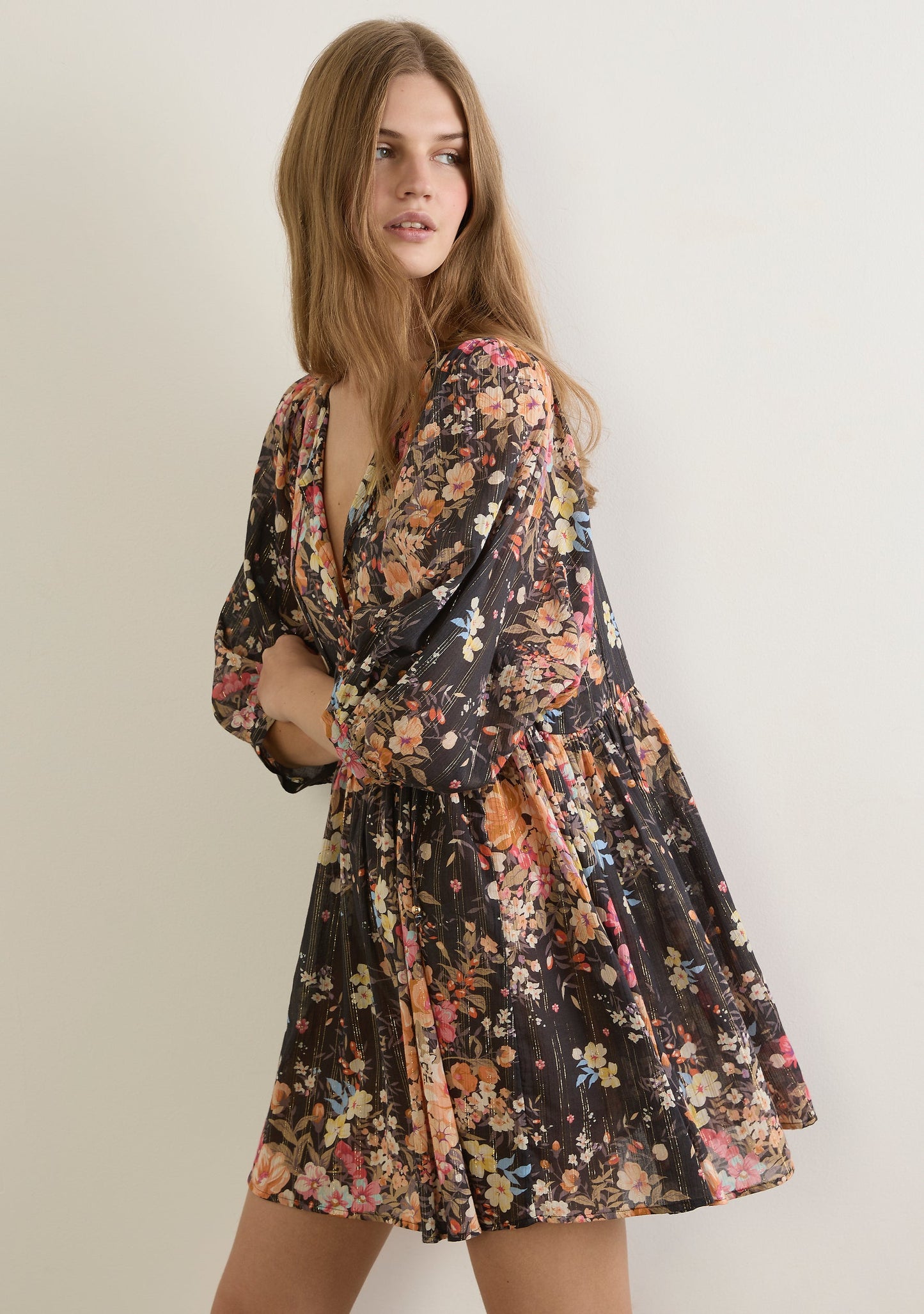 Auguste The Label Audrey Mini Dress (Black)