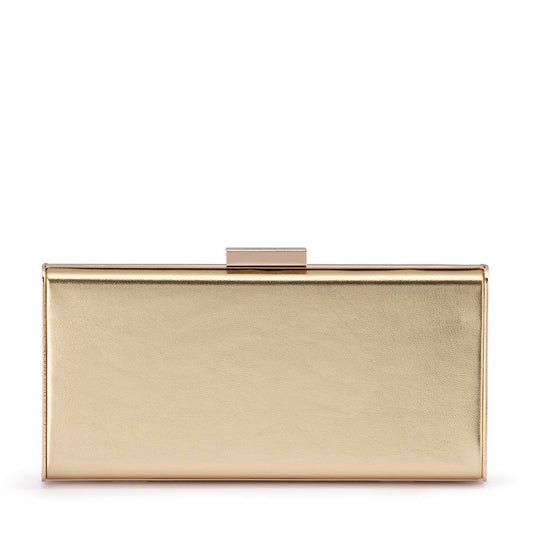 Olga Berg SAMANTHA Slimline Clutch (Gold)