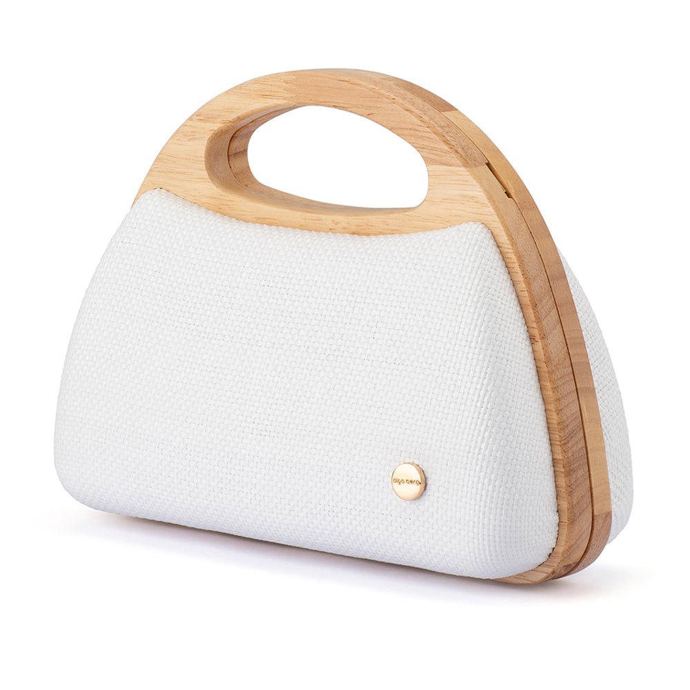 Olga Berg SARAH Grab Bag (White)