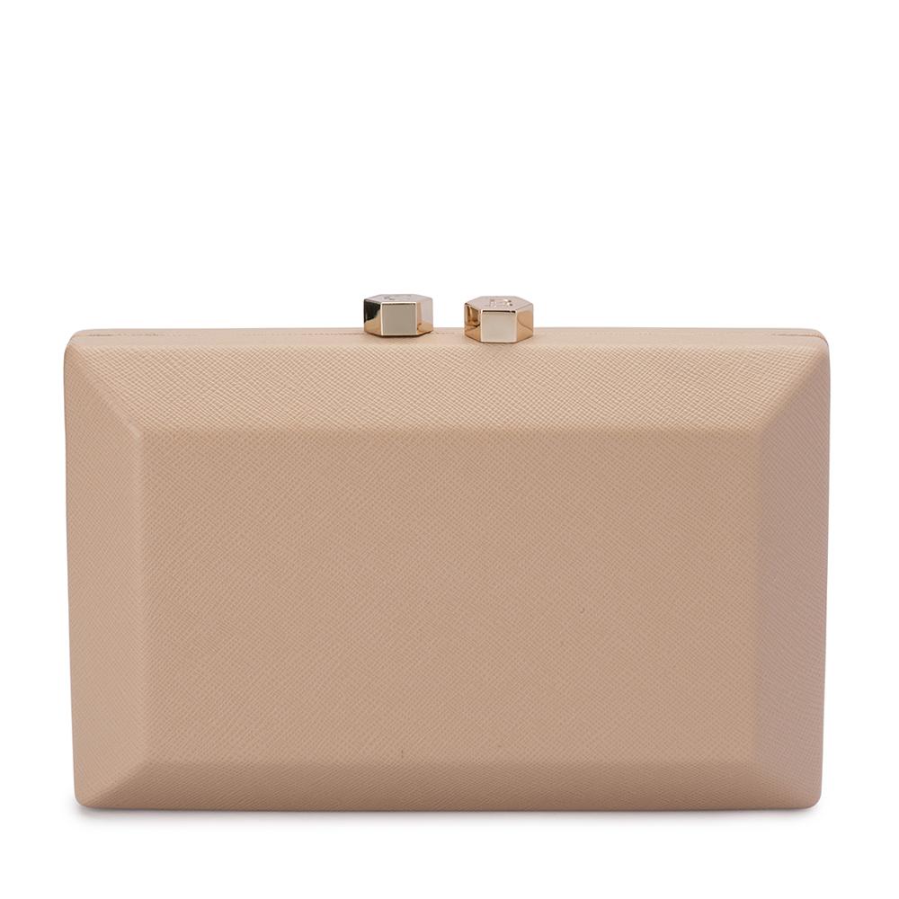 Olga Berg SASCHA Personalise Me Clutch (Natural)