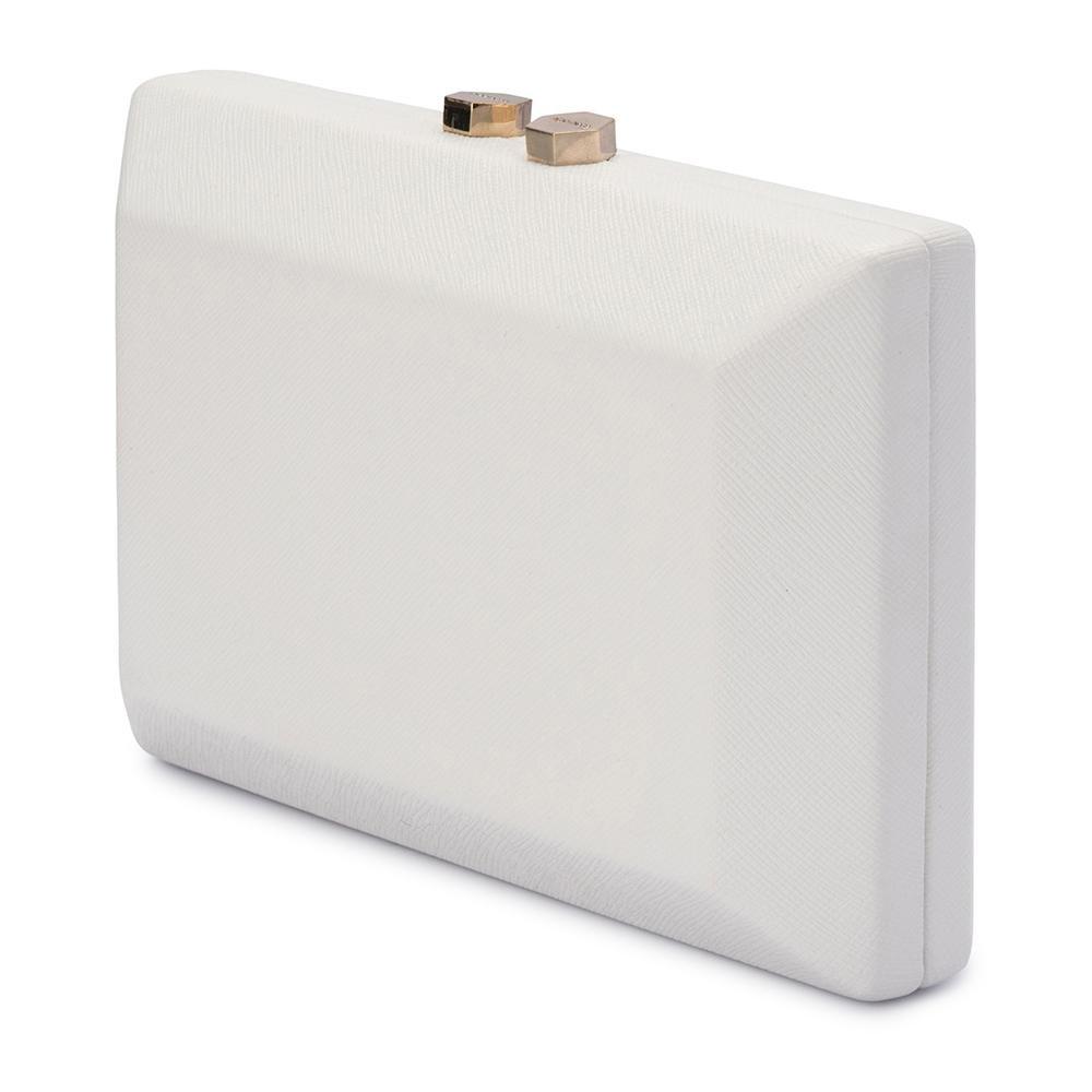 Olga Berg SASCHA Personalised Clutch (White)