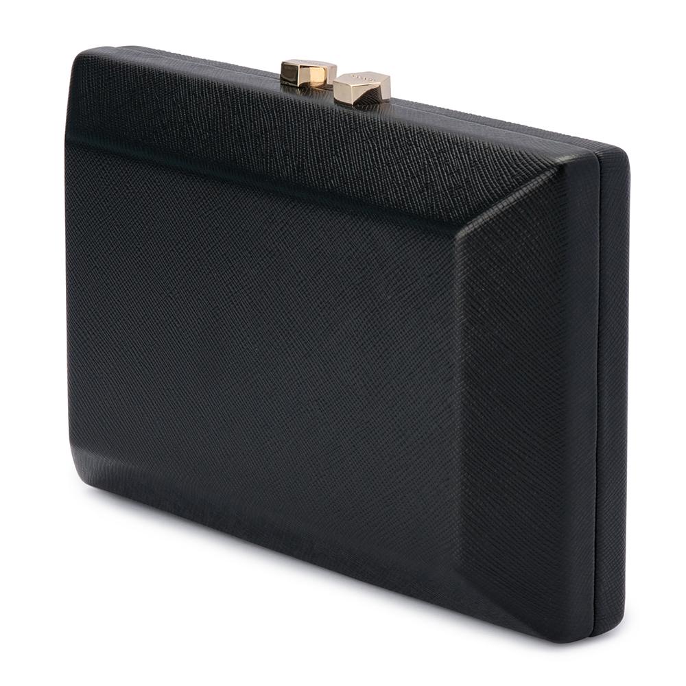 Olga Berg SASCHA Personalise Me Clutch (Black)