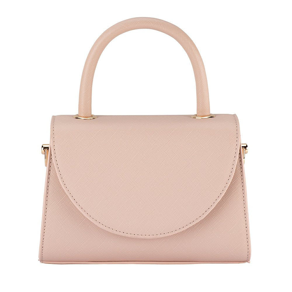 Olga Berg SASHA Top Handle Bag (Blush)