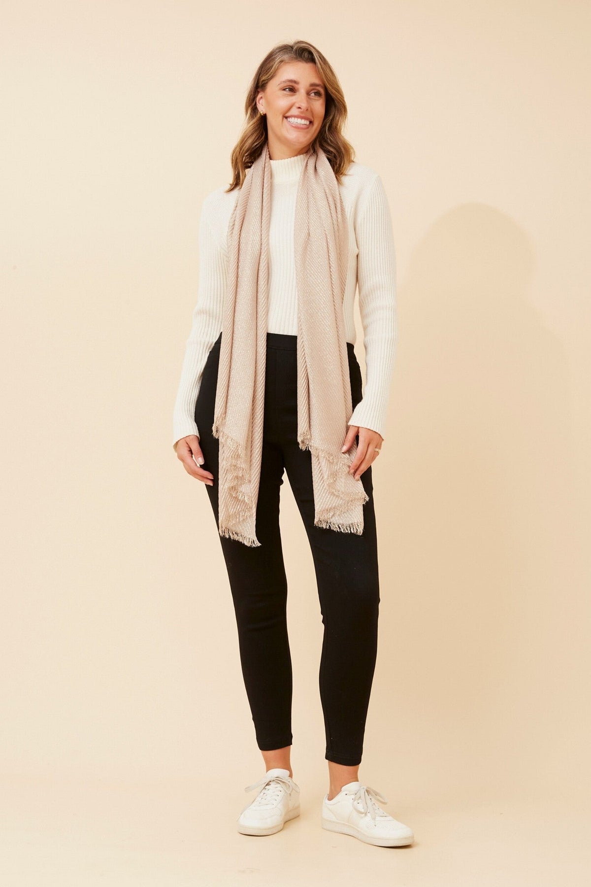 ASANI SOLID SCARF (Camel)