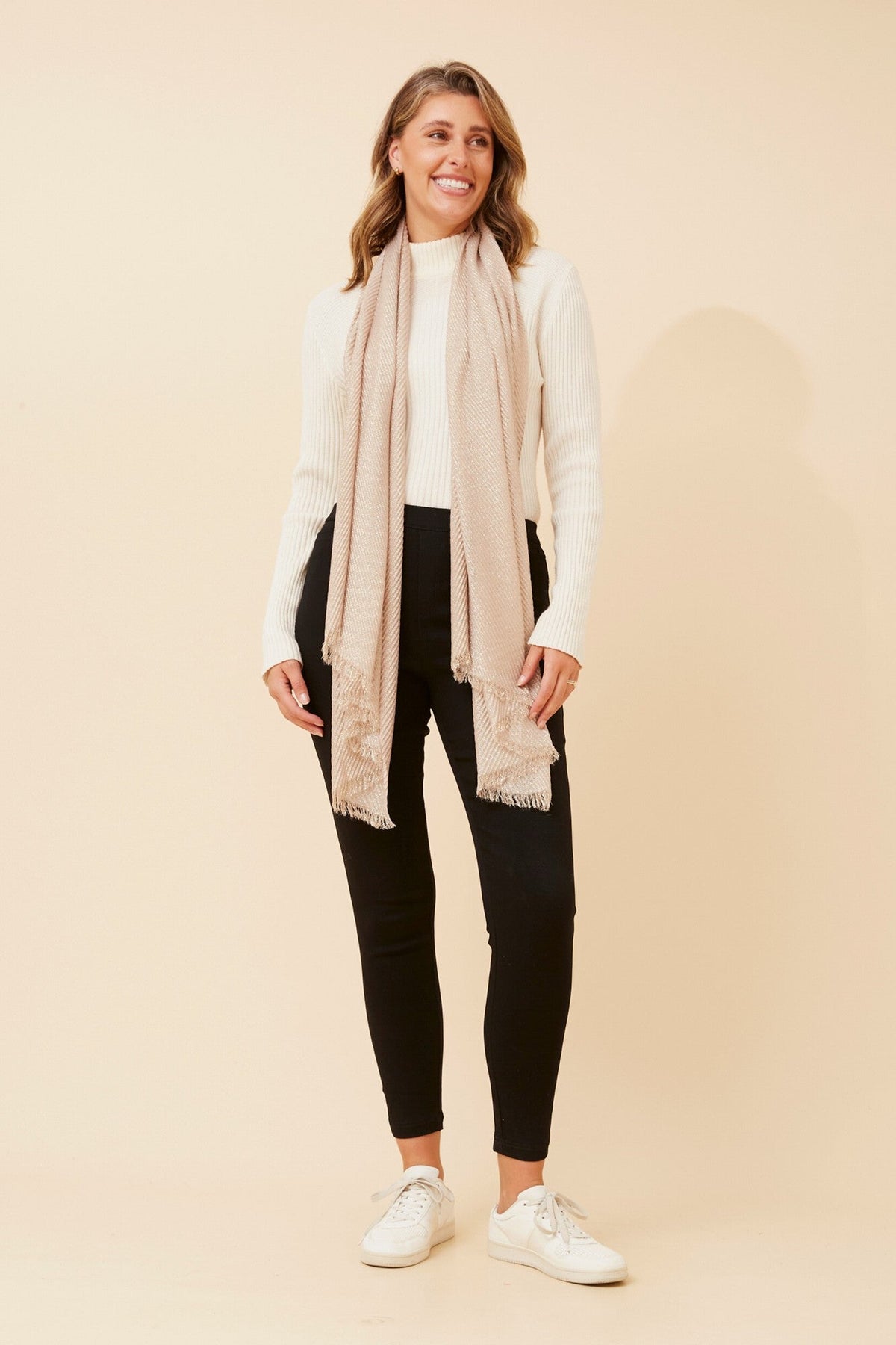 ASANI SOLID SCARF (Camel)