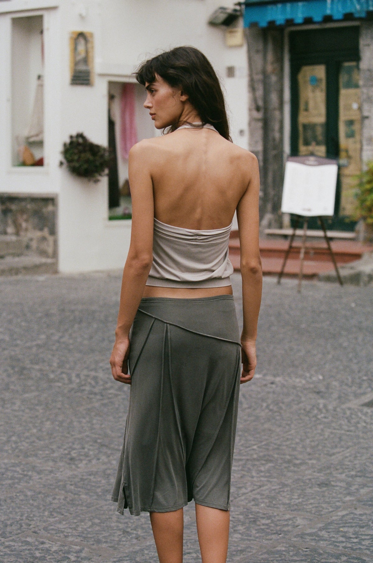 With Jéan Scout Skirt (Slate)