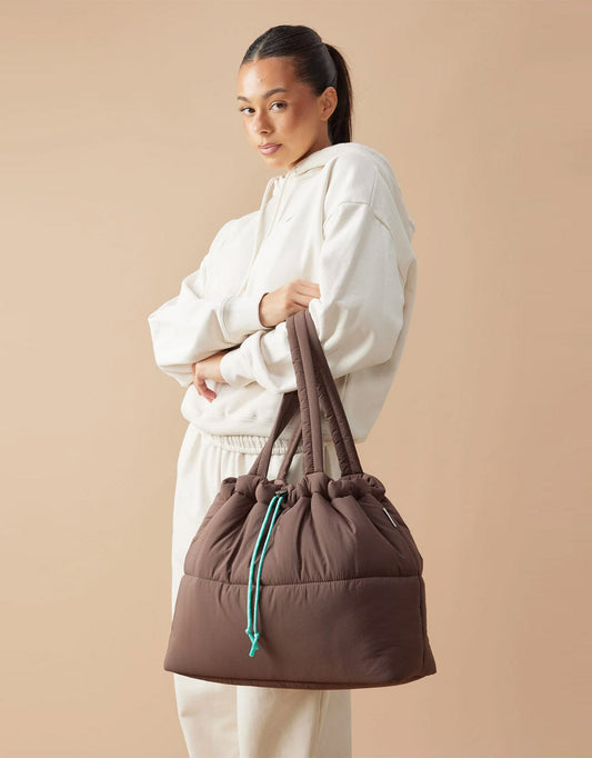 Image of Accessories. Product name - Scrunch Base Chocolate/Turquoise in Chocolate/Turquoise colour by brand - Base Supply