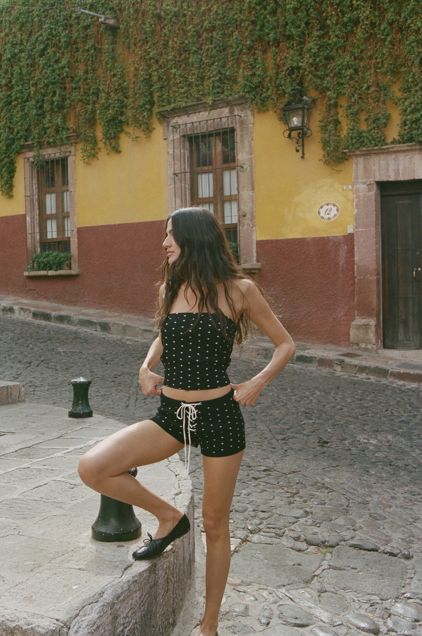 Selma Shorts (Polka Dot)