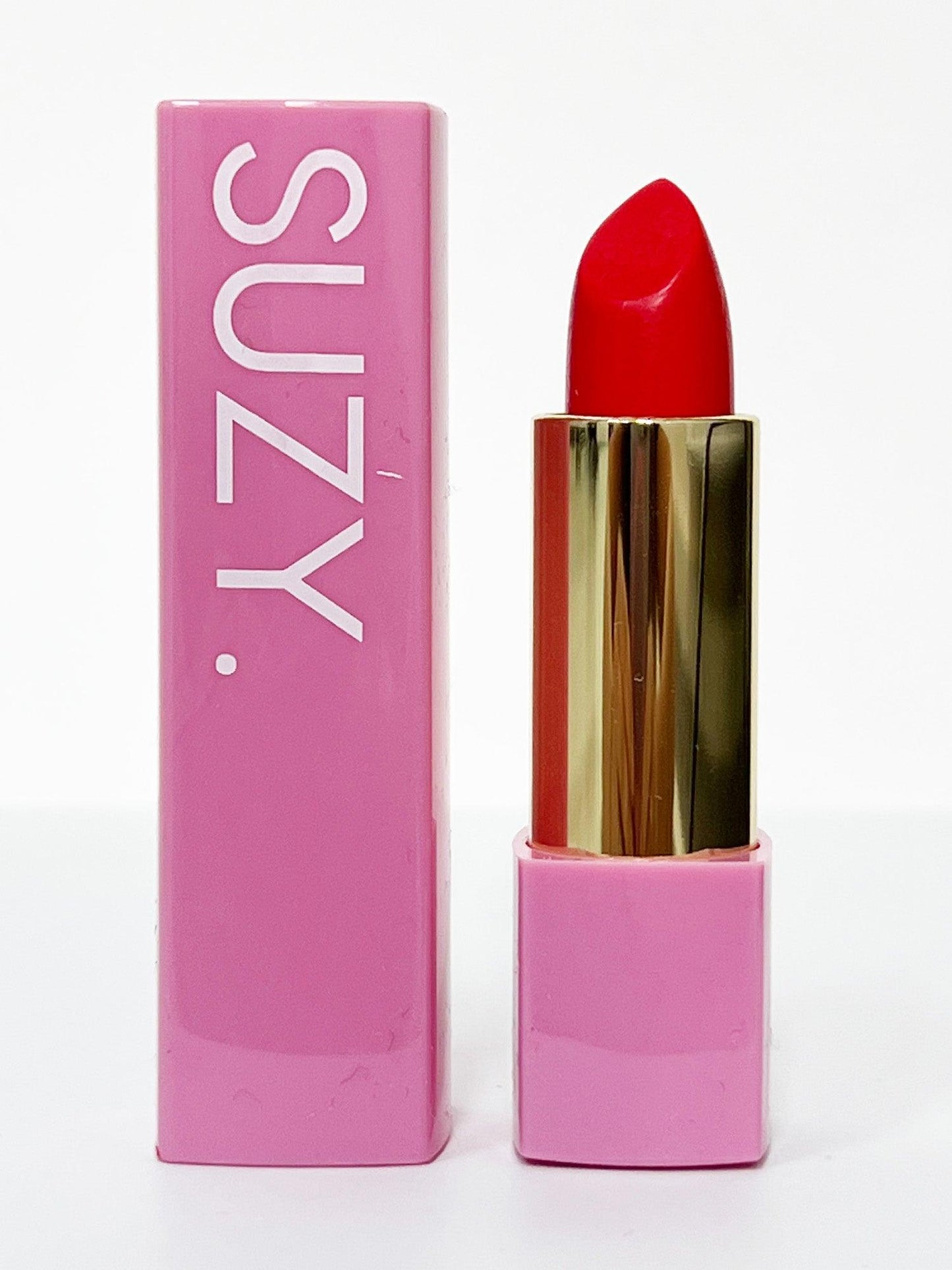 Image of Accessories. Product name - SHANGHAI SUZY SATIN LUXE LIPSTICK Brights in Brights colour by brand - Shanghai Suzy