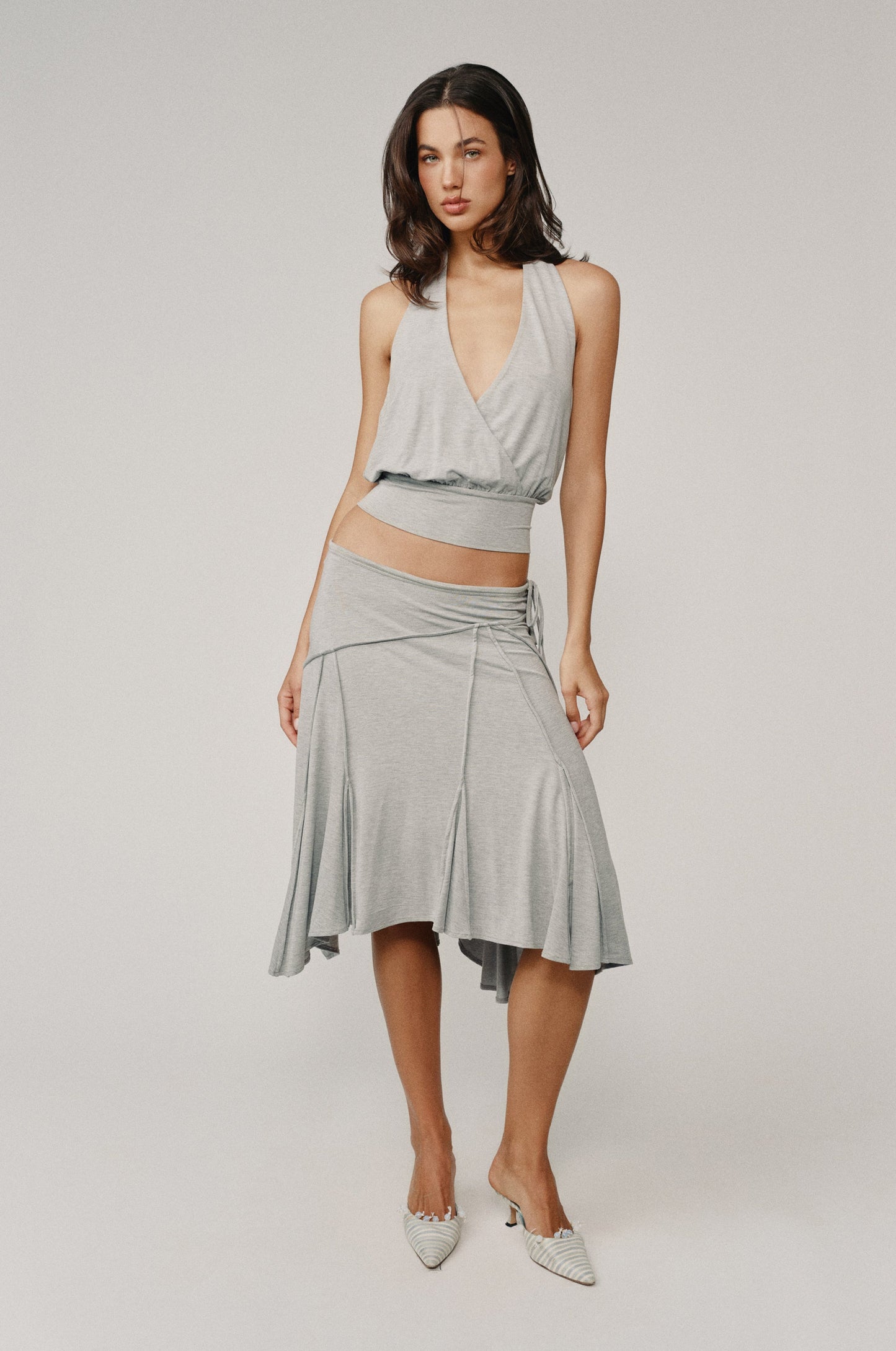 Sharni Skirt (Grey)