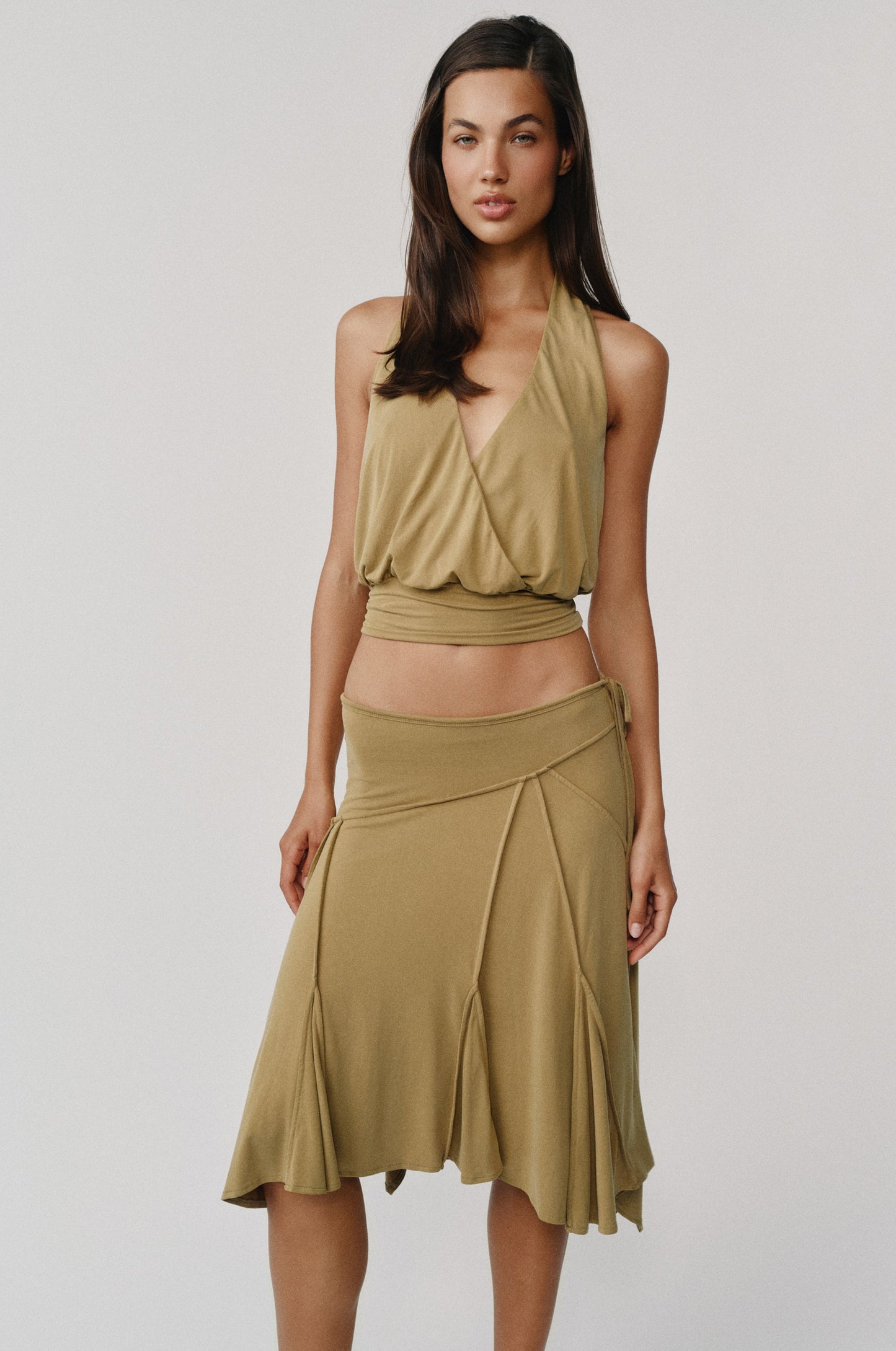 Sharni Skirt (Olive)