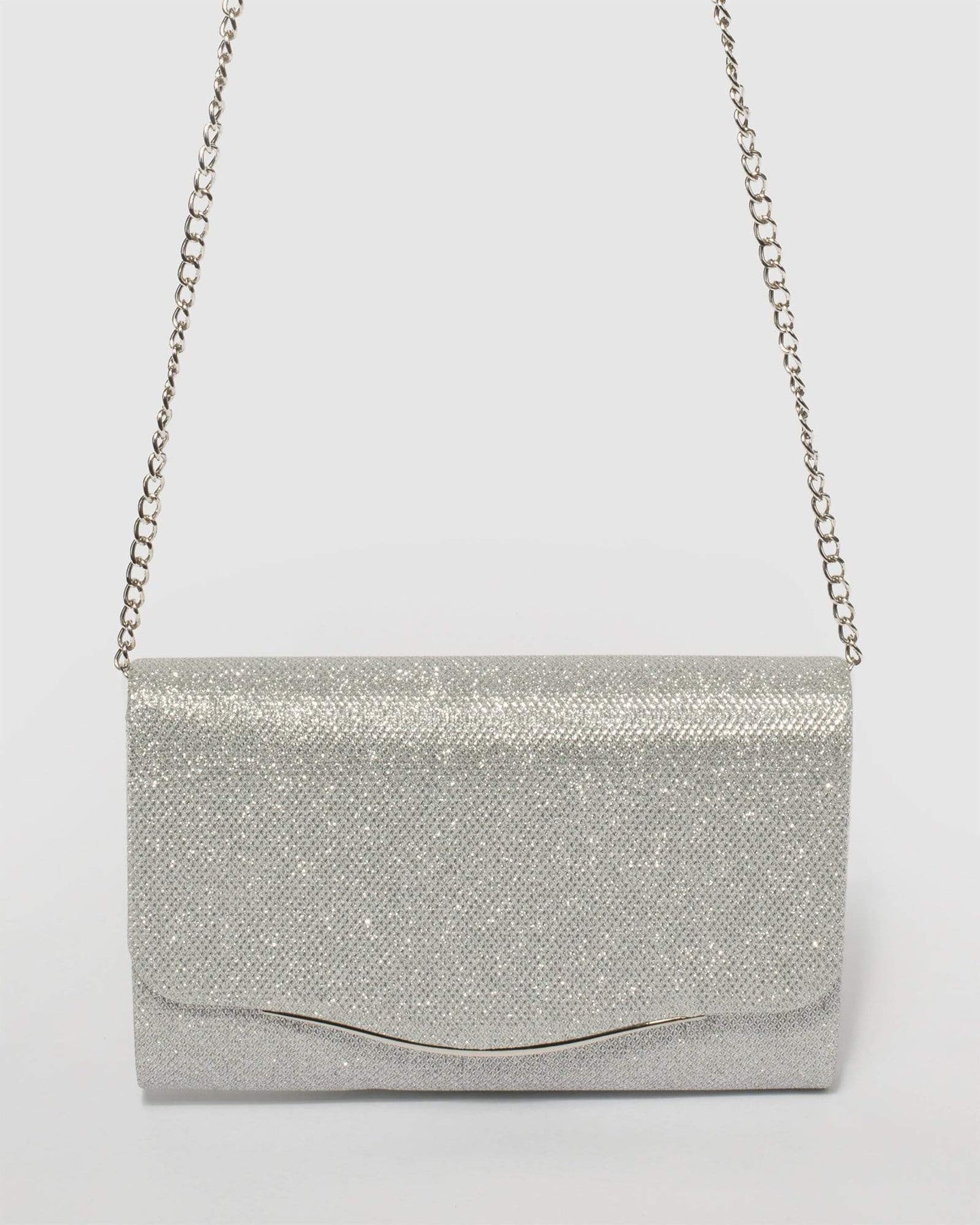 Colette by Colette Hayman Adele Evening Clutch Bag (Silver)