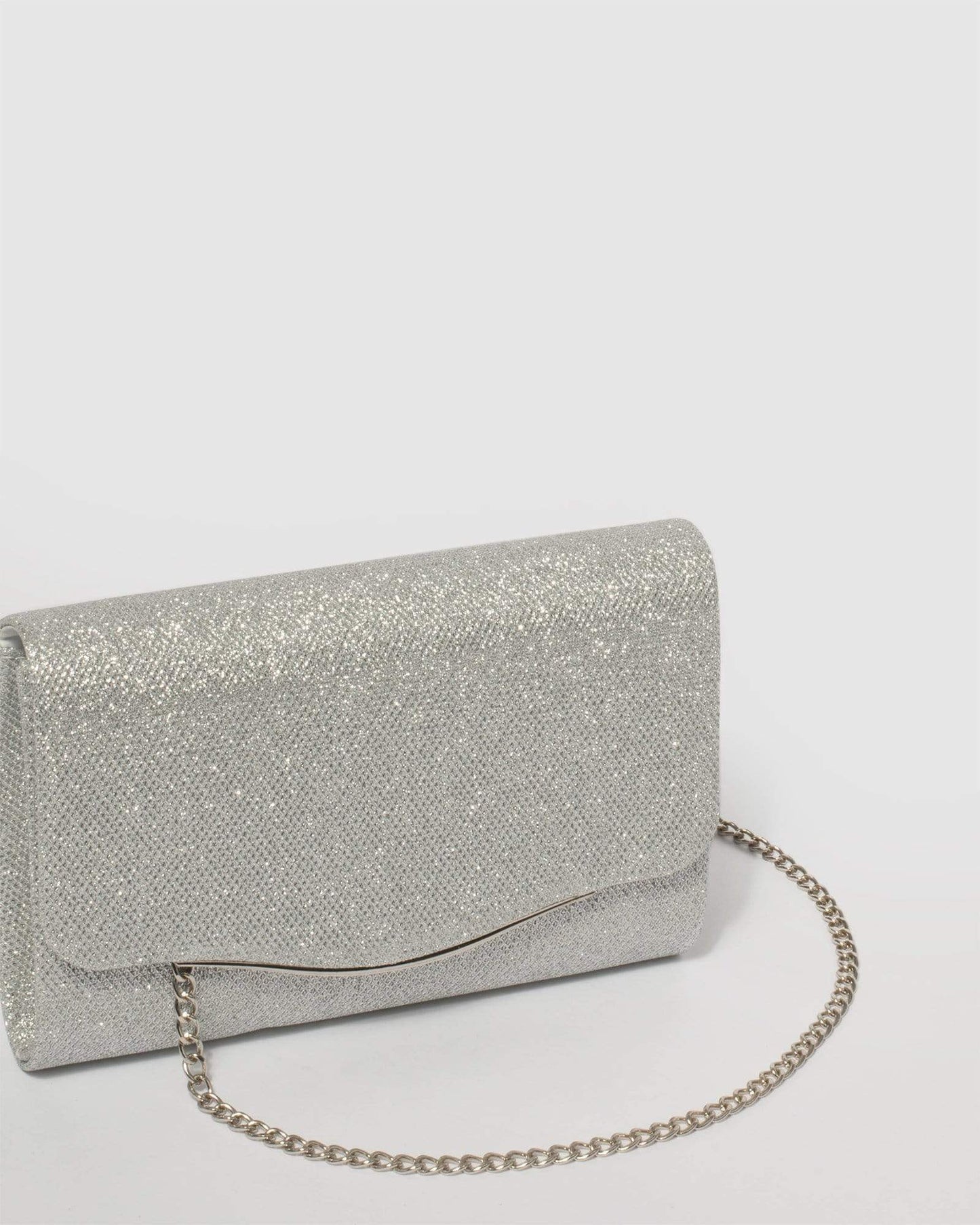 Colette by Colette Hayman Adele Evening Clutch Bag (Silver)