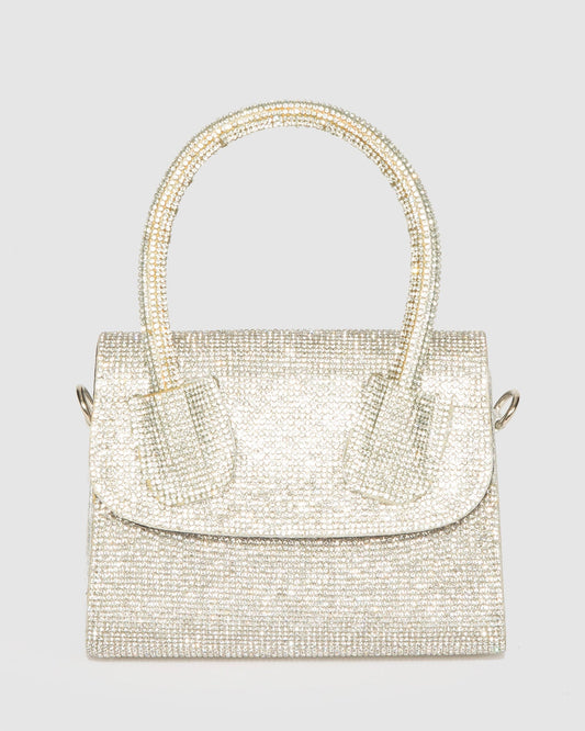 Colette Kiki Crystal Bag (Silver)