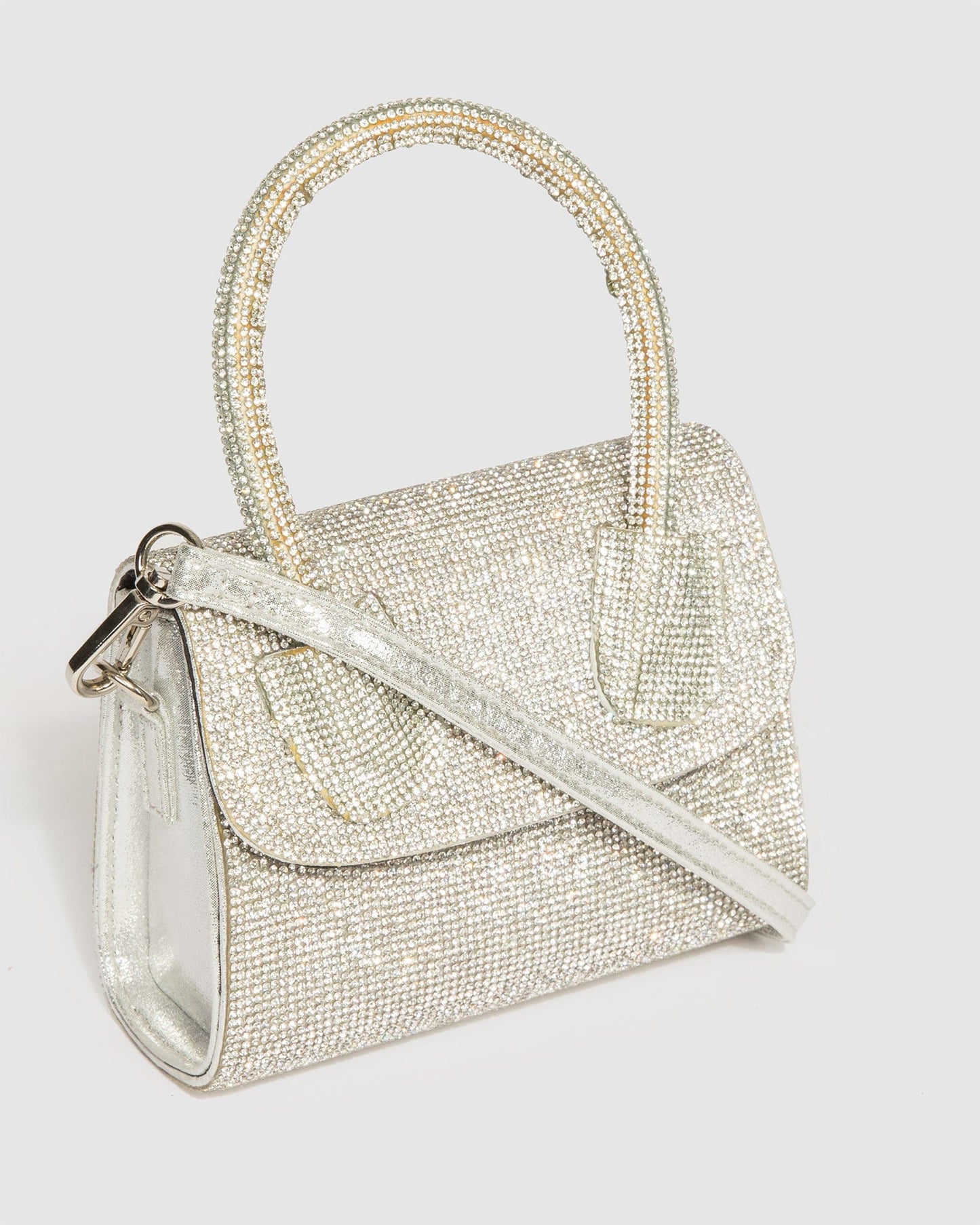 Colette by Colette Hayman Kiki Crystal Bag (Silver)