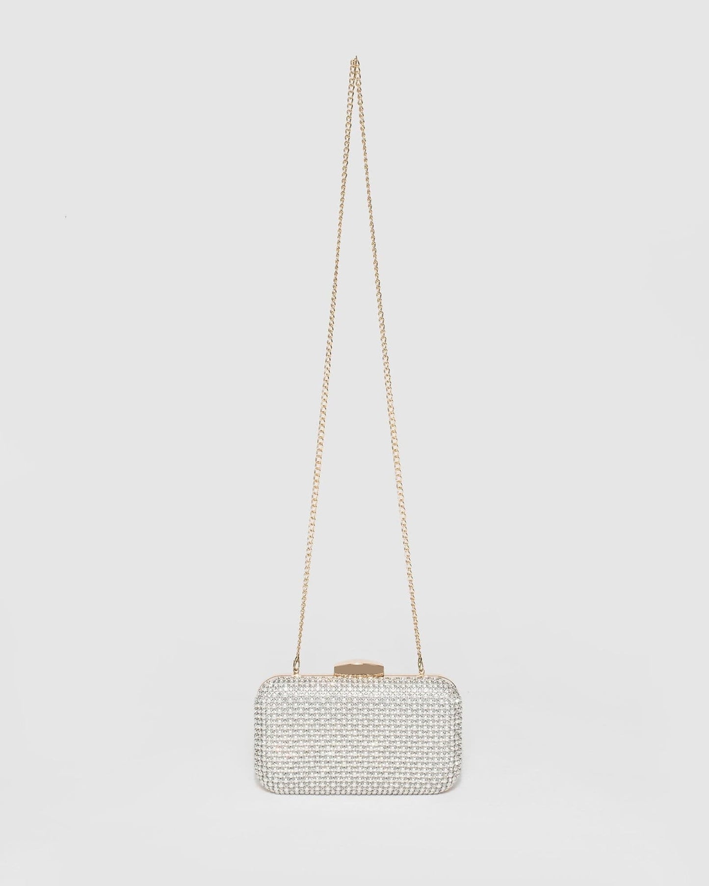 Colette by Colette Hayman Penelope Hardcase Clutch Bag (Silver)
