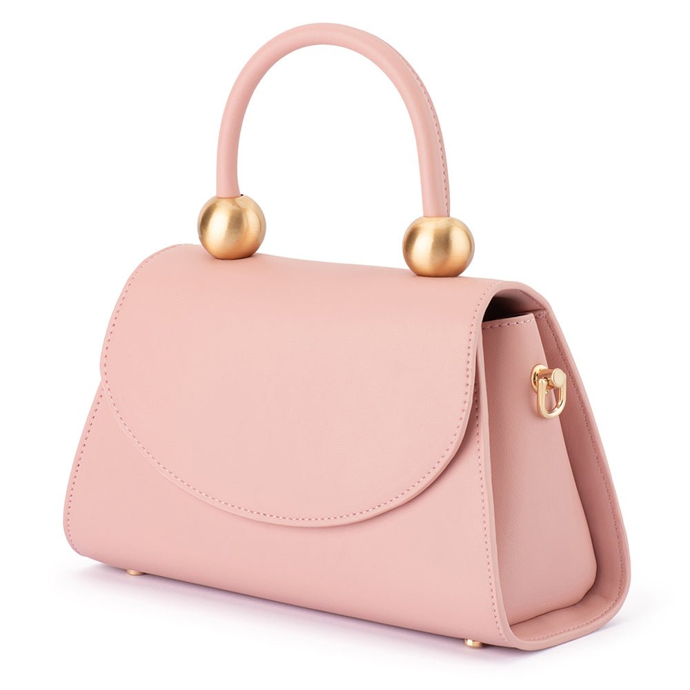 Olga Berg SIREN Top Handle Bag (Blush)