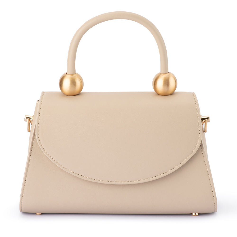Olga Berg SIREN Top Handle Bag (Natural)