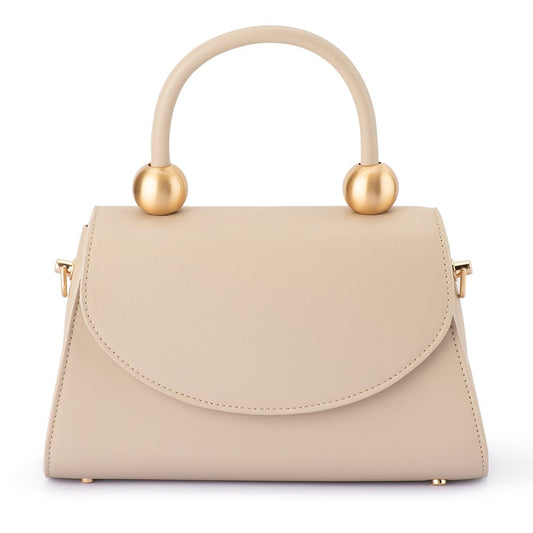 Olga Berg SIREN Top Handle Bag (Natural)