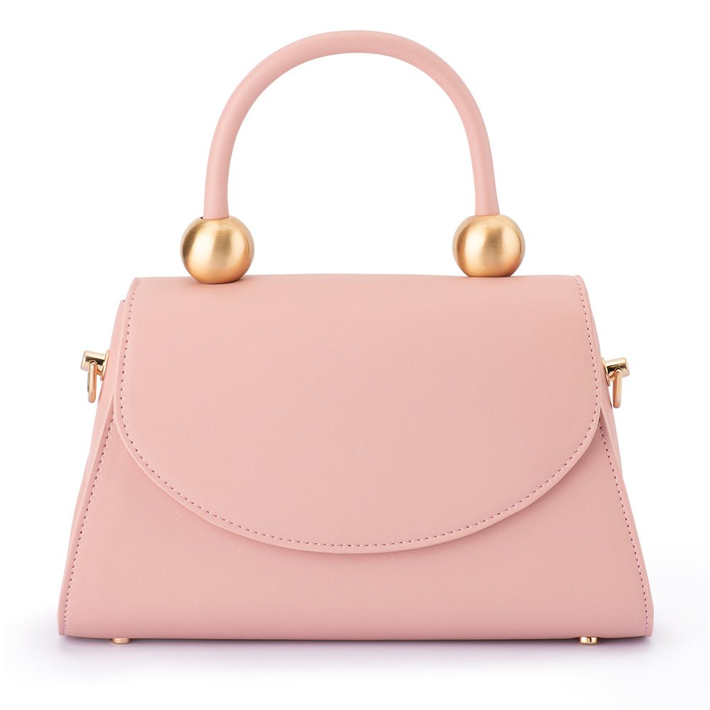 Olga Berg SIREN Top Handle Bag (Blush)
