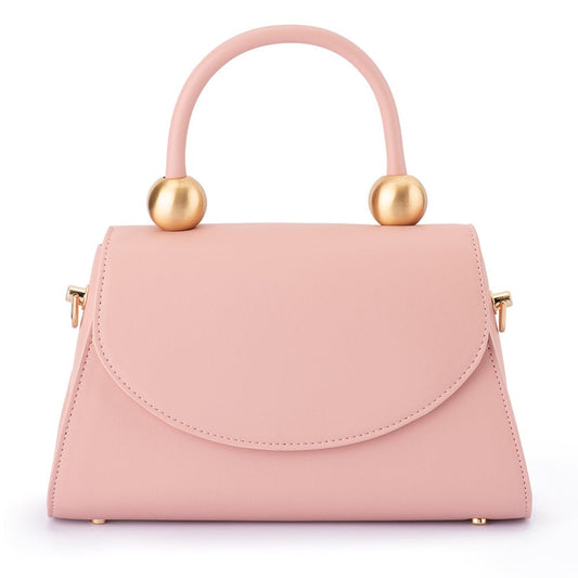 Olga Berg SIREN Top Handle Bag (Blush)
