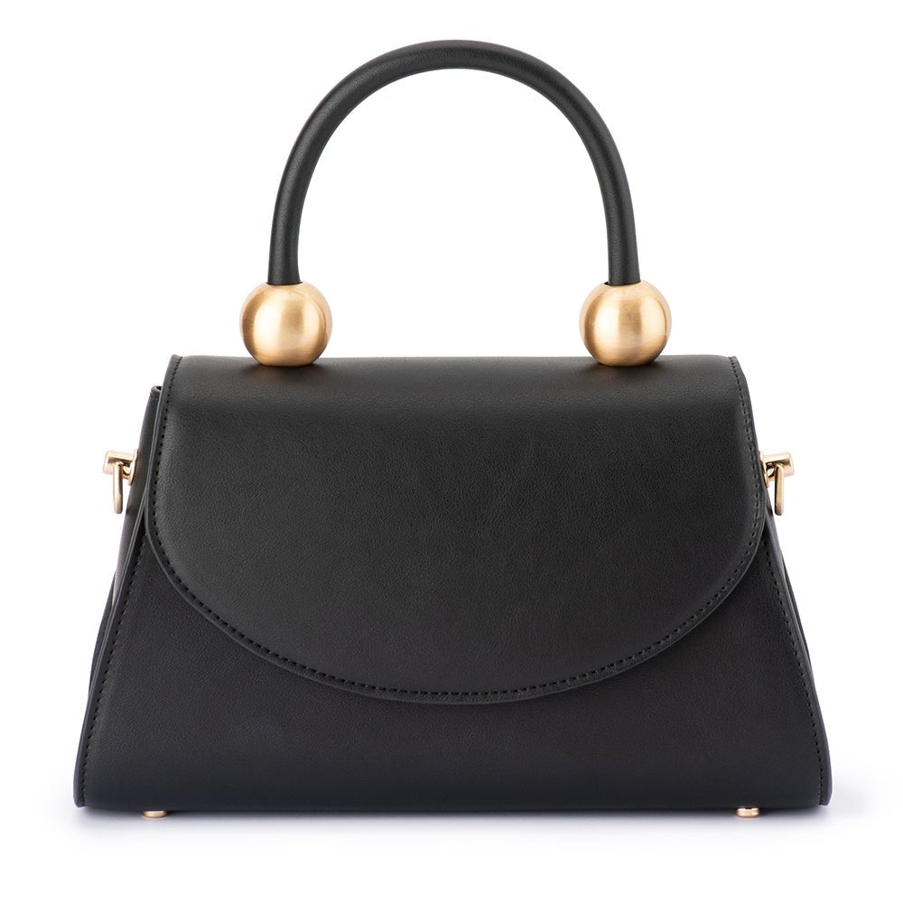 Olga Berg SIREN Top Handle Bag (Black)