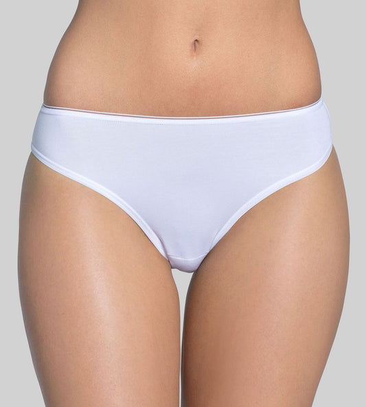 Image of Briefs. Productname: Triumph Sloggi Feel Sensational Tai Brief in White colour by brand - Triumph