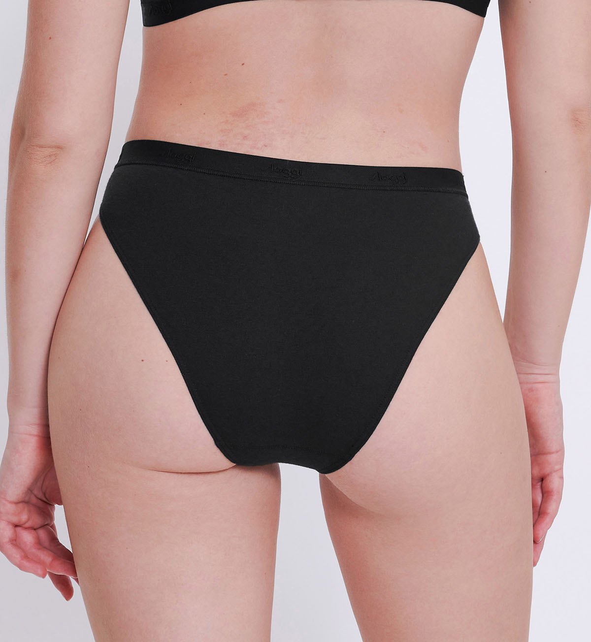Triumph Sloggi Go Casual High Leg Brief (Black)