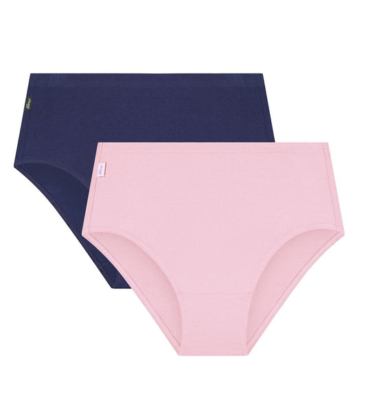 Triumph Sloggi Hikini 2 Pack (Pink And Navy Combination)
