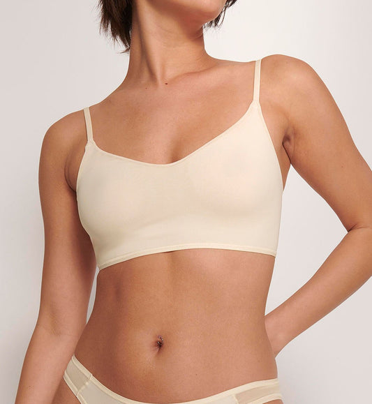 Image of Bras. Productname: Triumph Sloggi Soft Adapt Top in Naturel colour by brand - Triumph